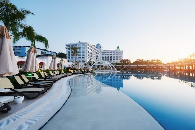 A beautiful poolside facility to increase hotel revenue